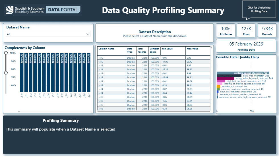 Data Portal Data Quality